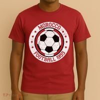 Vintage Morocco Football 1955 Soccer T-Shirt thumb 3