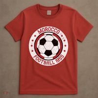 Vintage Morocco Football 1955 Soccer T-Shirt thumb 4