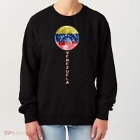 Venezuela Moon Flag Pride Venezuelan Flag Roots Souvenir Gift Women's Sweatshirt thumb 0