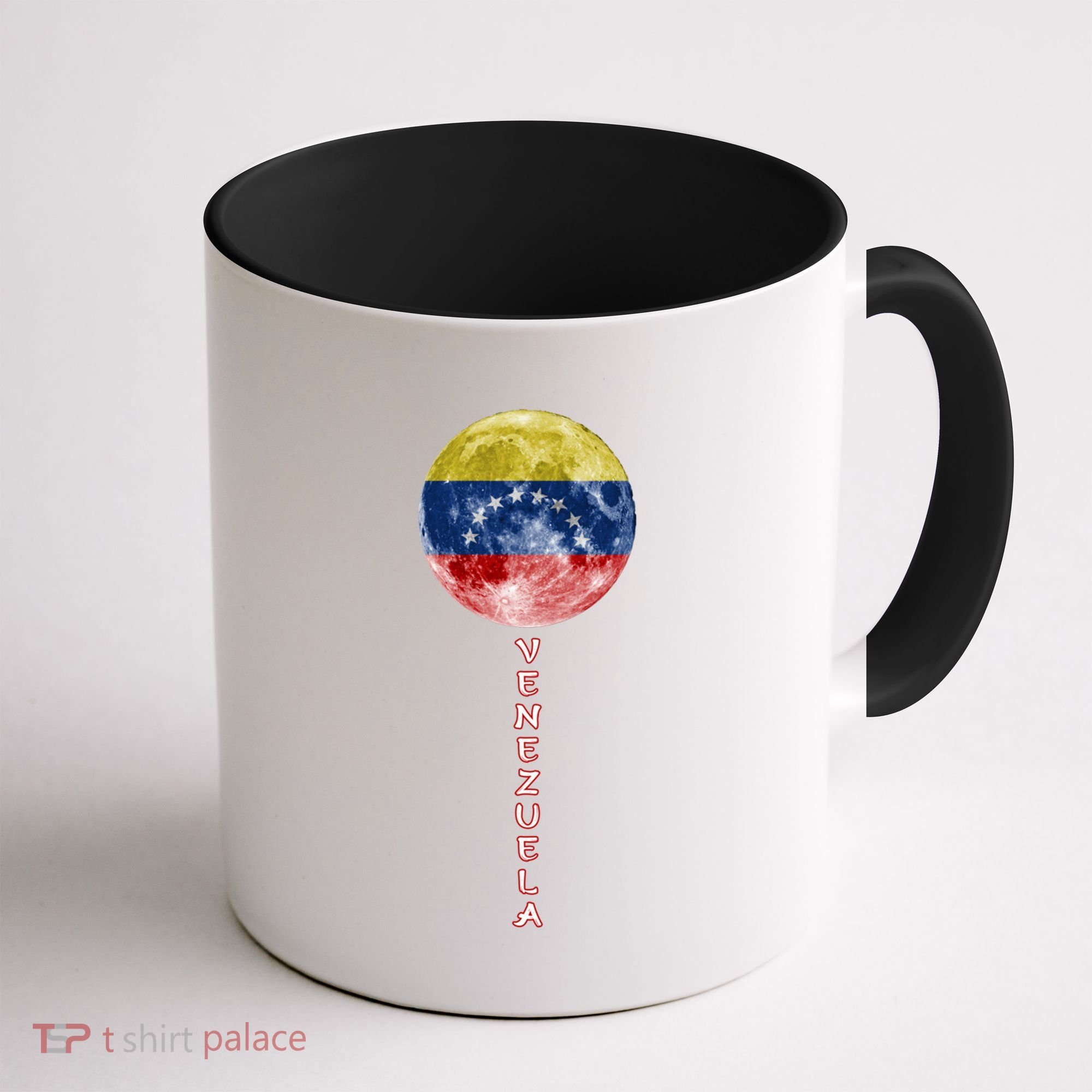 Venezuela Moon Flag Pride Venezuelan Flag Roots Souvenir Gift Coffee Mug