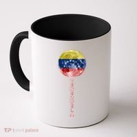 Venezuela Moon Flag Pride Venezuelan Flag Roots Souvenir Gift Coffee Mug thumb 0