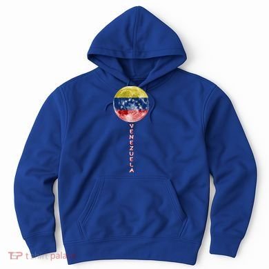 Venezuela Moon Flag Pride Venezuelan Flag Roots Souvenir Gift Hoodie