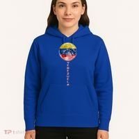 Venezuela Moon Flag Pride Venezuelan Flag Roots Souvenir Gift Hoodie thumb 5