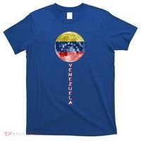 Venezuela Moon Flag Pride Venezuelan Flag Roots Souvenir Gift T-Shirt thumb 0