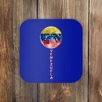 Venezuela Moon Flag Pride Venezuelan Flag Roots Souvenir Gift Coaster thumb 0
