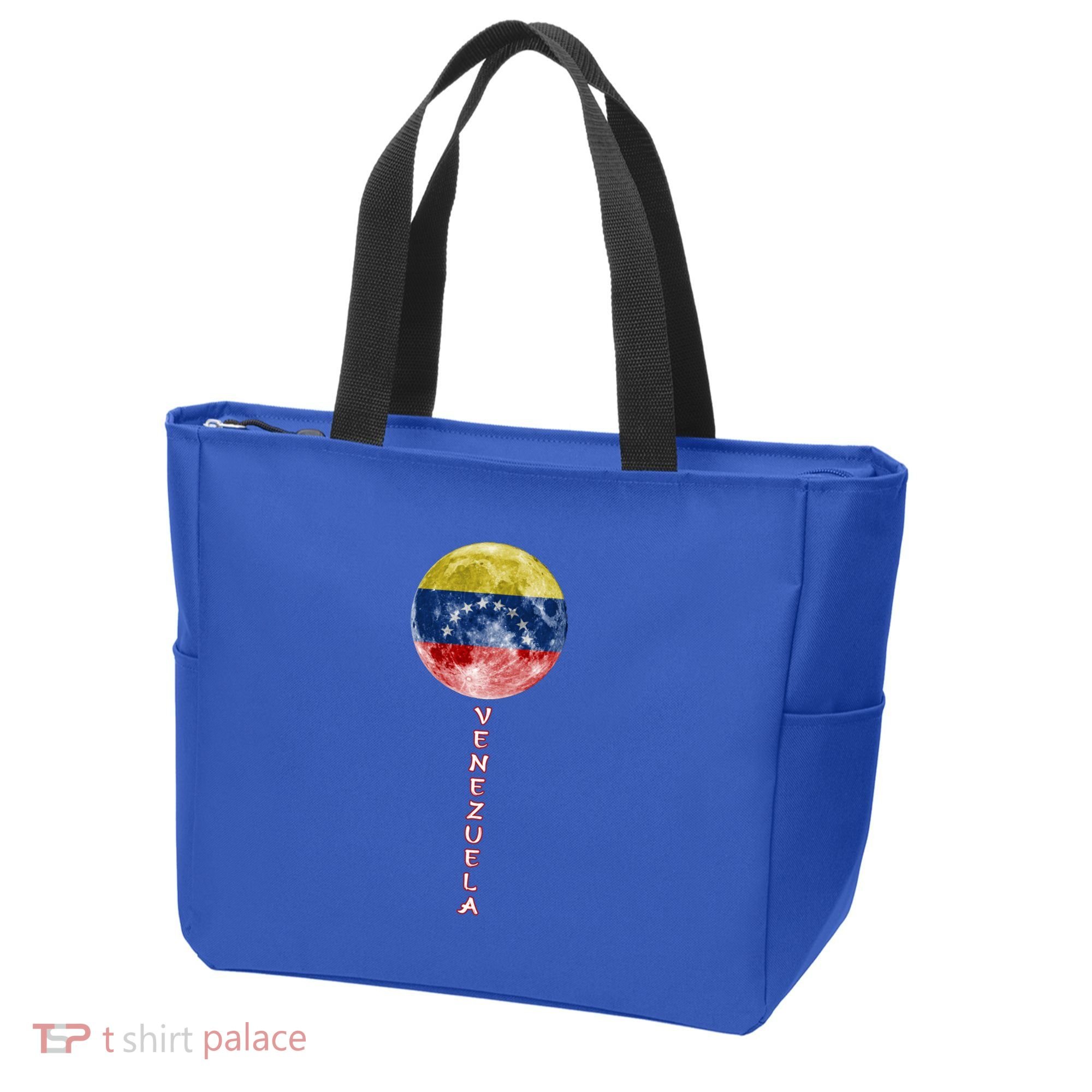 Venezuela Moon Flag Pride Venezuelan Flag Roots Souvenir Gift Tote Bag