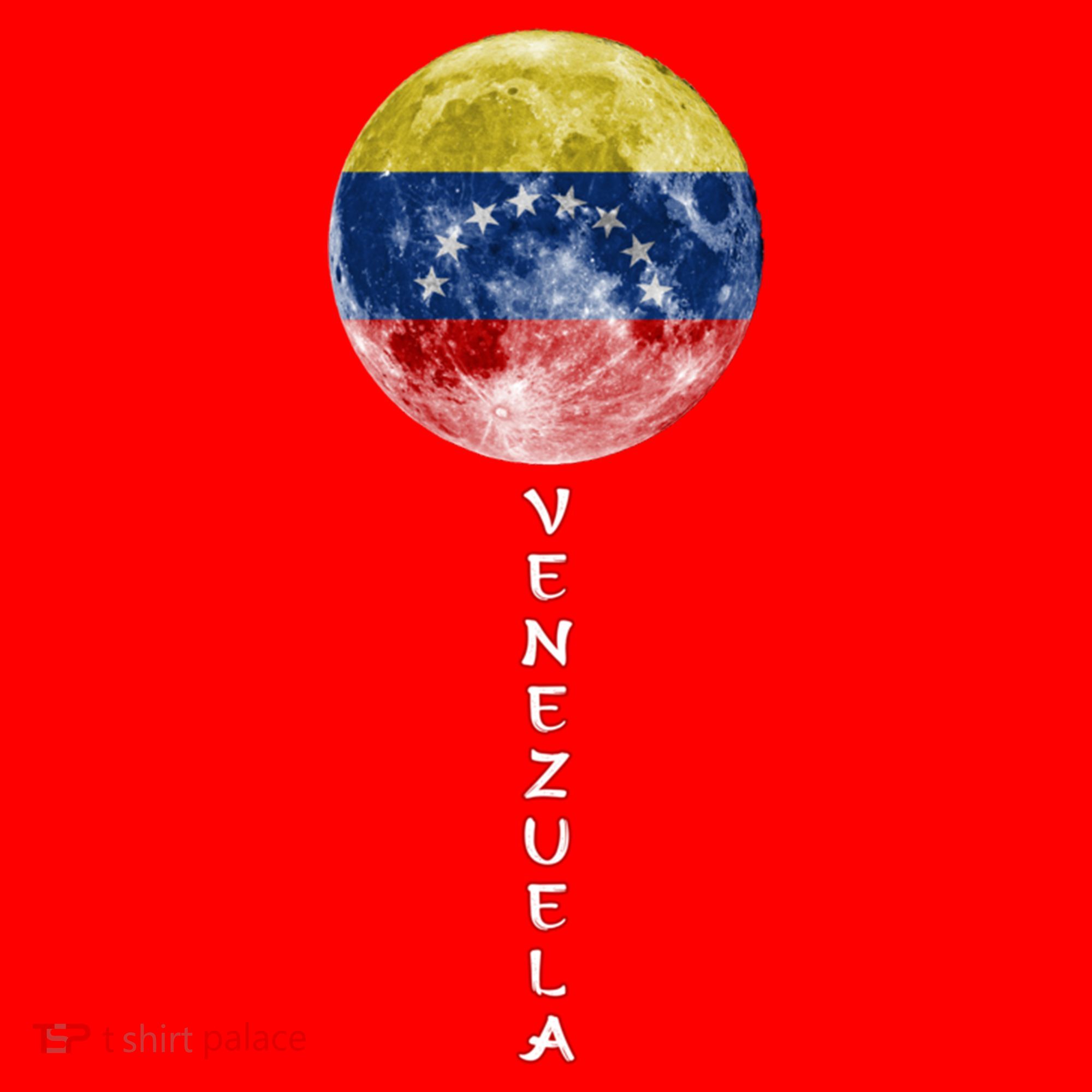 Venezuela Moon Flag Pride Venezuelan Flag Roots Souvenir Gift Santa Hat
