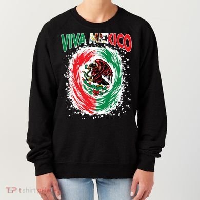 Viva Mexico Flag Mexican Independence Day Women's Sweatshirt