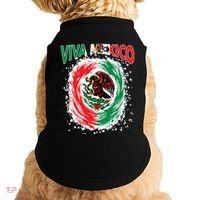Viva Mexico Flag Mexican Independence Day Doggie Tank thumb 0