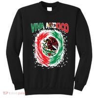 Viva Mexico Flag Mexican Independence Day Sweatshirt thumb 0
