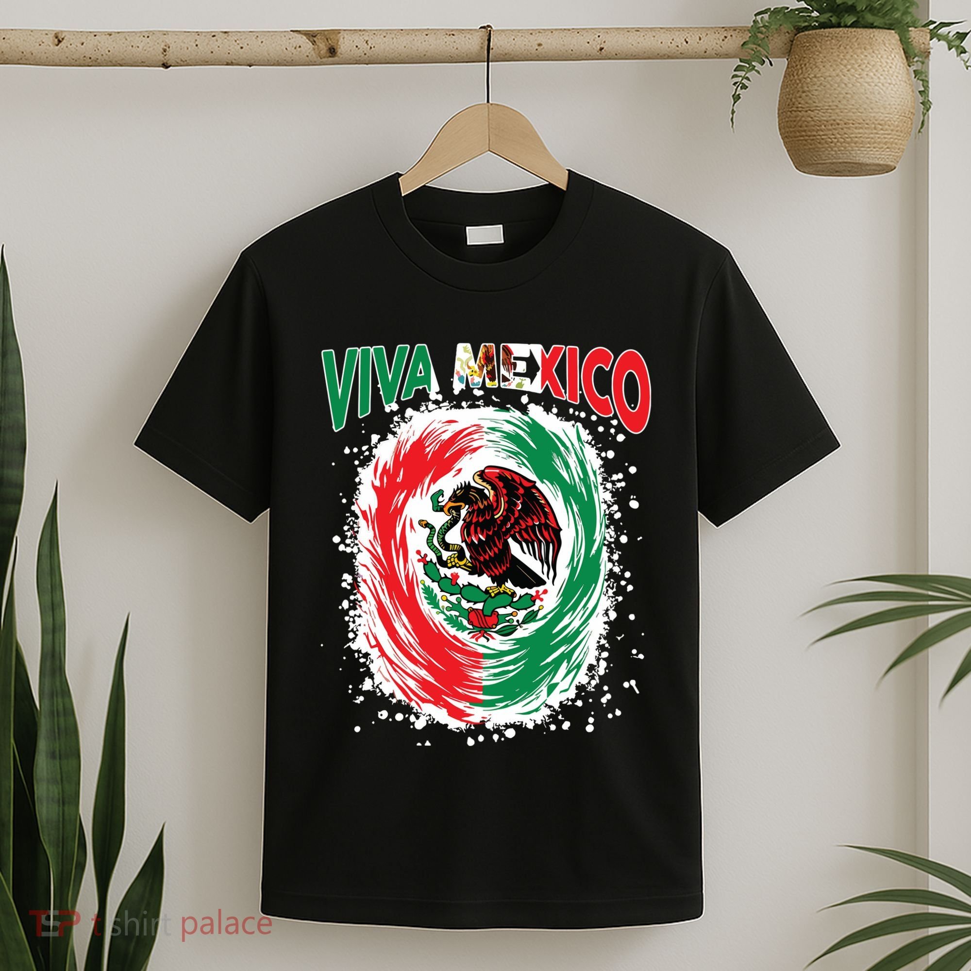 Viva Mexico Flag Mexican Independence Day T-Shirt