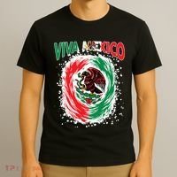 Viva Mexico Flag Mexican Independence Day T-Shirt thumb 3