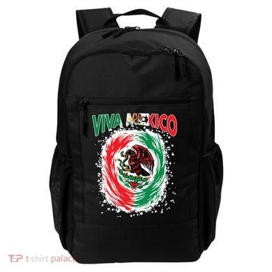 Viva Mexico Flag Mexican Independence Day Backpack