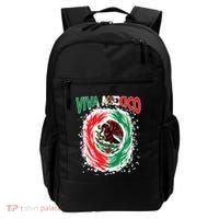 Viva Mexico Flag Mexican Independence Day Backpack thumb 0