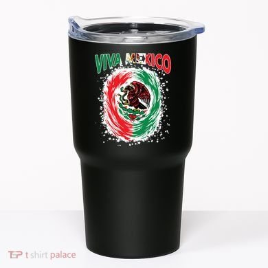 Viva Mexico Flag Mexican Independence Day Tumbler