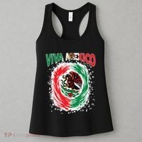 Viva Mexico Flag Mexican Independence Day Women's Tank Top thumb 3