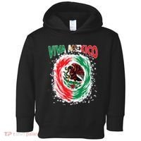 Viva Mexico Flag Mexican Independence Day Toddler Hoodie thumb 0