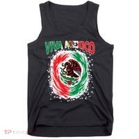 Viva Mexico Flag Mexican Independence Day Tank Top thumb 0