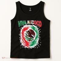 Viva Mexico Flag Mexican Independence Day Tank Top thumb 2