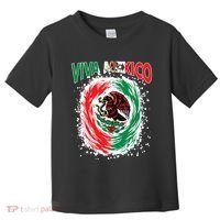 Viva Mexico Flag Mexican Independence Day Toddler T-Shirt thumb 0