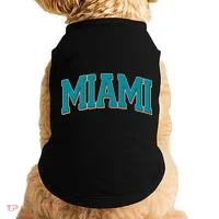 Varsity Miami Football Doggie Tank thumb 0