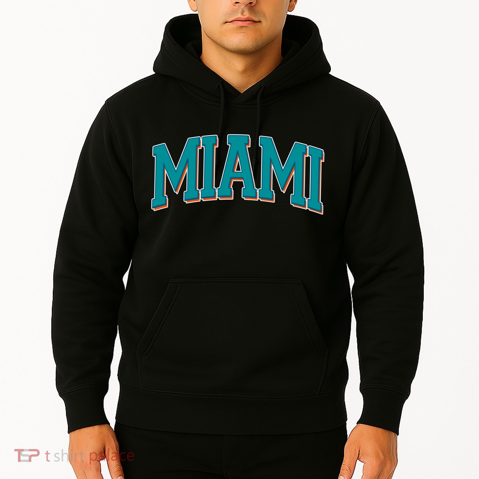 Varsity Miami Football Hoodie