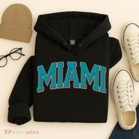 Varsity Miami Football Hoodie thumb 4