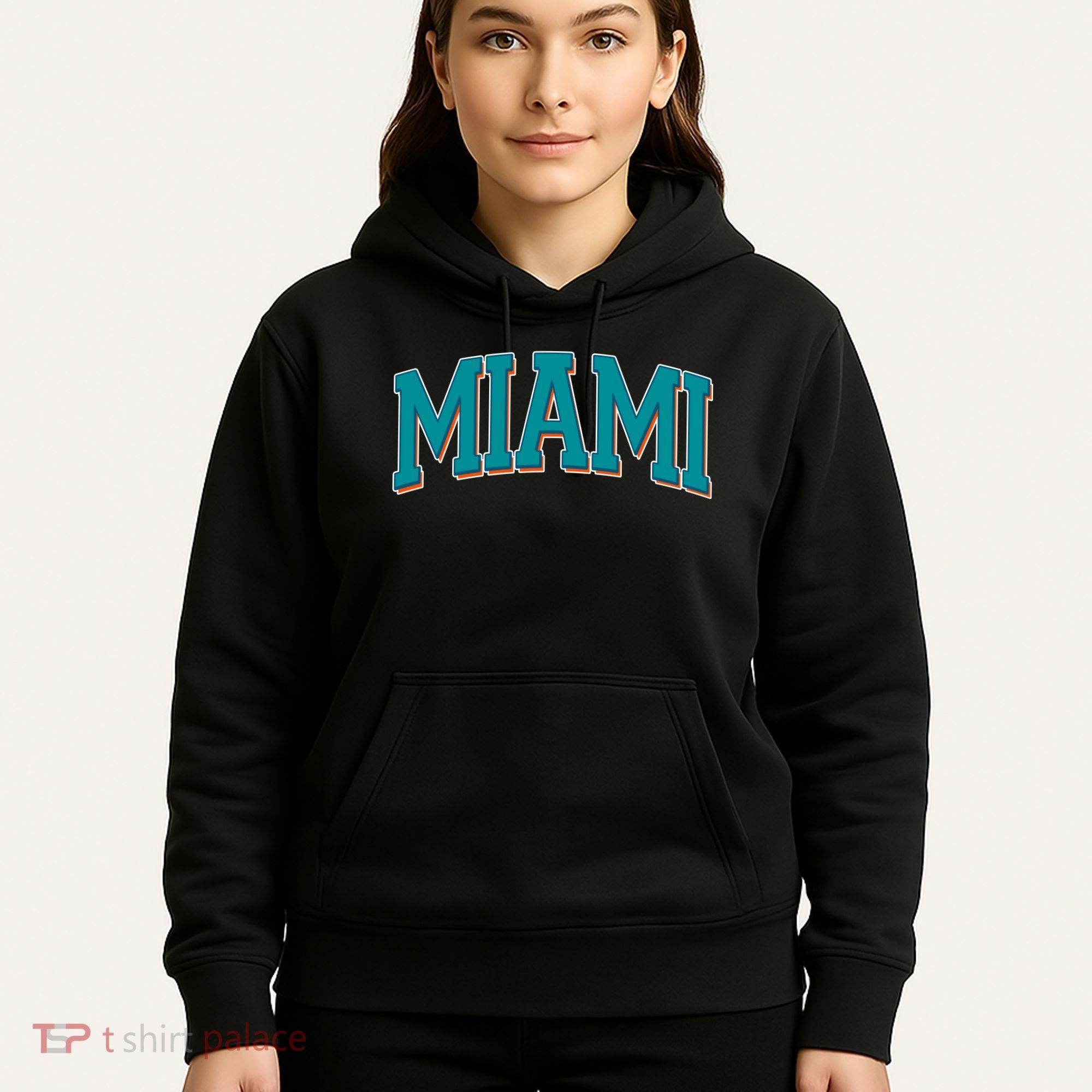 Varsity Miami Football Hoodie