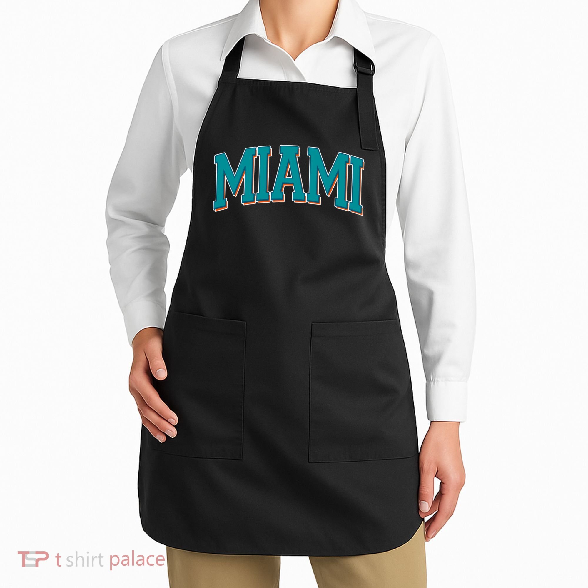 Varsity Miami Football Apron