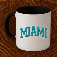 Varsity Miami Football Coffee Mug thumb 2