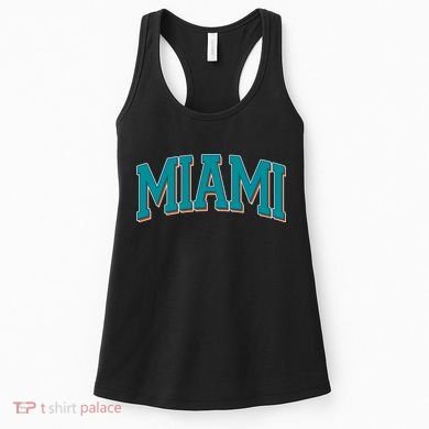 Varsity Miami Football Women's Tank Top