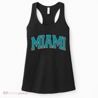 Varsity Miami Football Women's Tank Top thumb 0