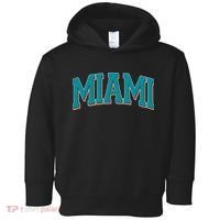 Varsity Miami Football Toddler Hoodie thumb 0