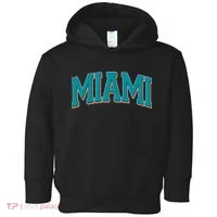 Varsity Miami Football Toddler Hoodie thumb 0