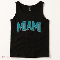 Varsity Miami Football Tank Top thumb 2