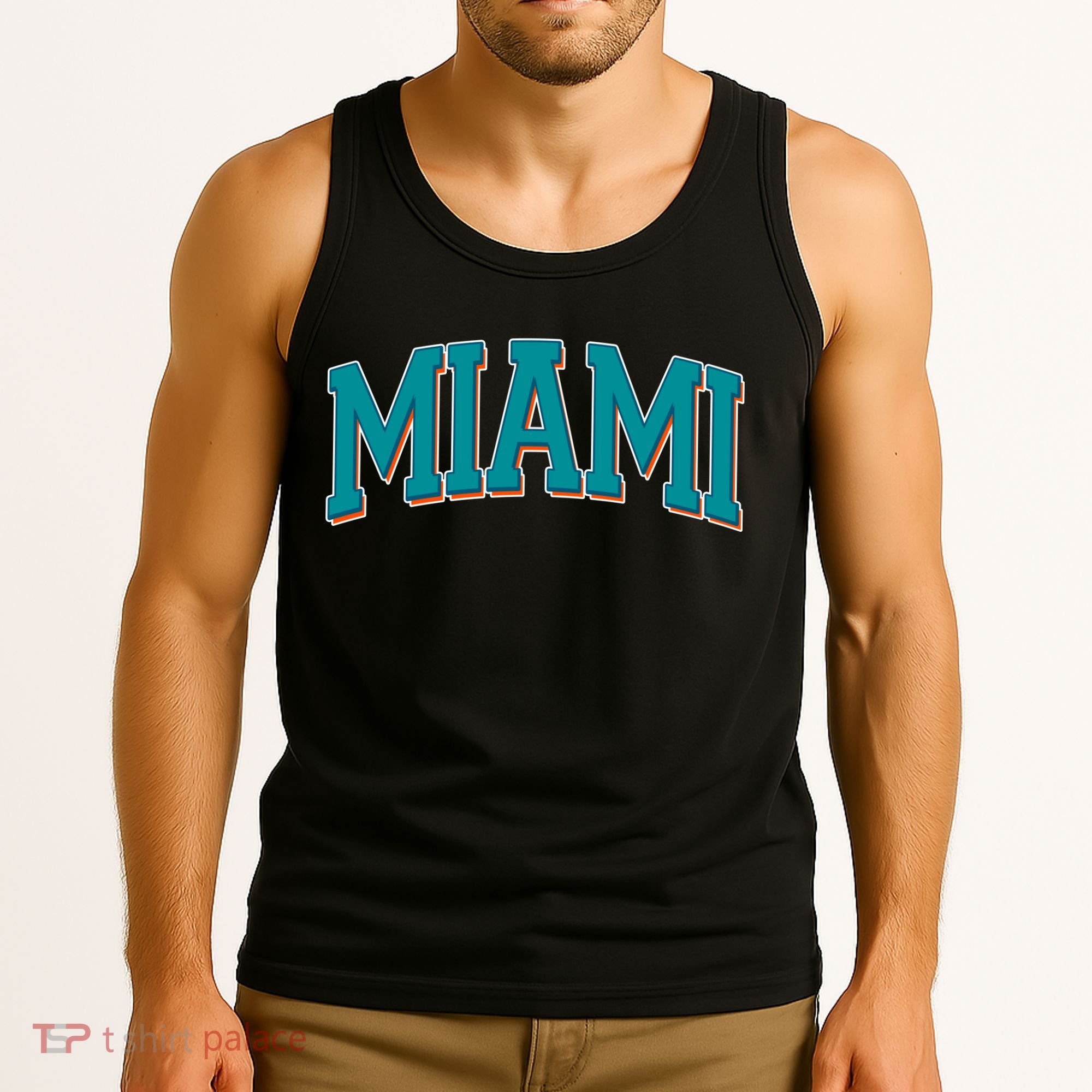 Varsity Miami Football Tank Top