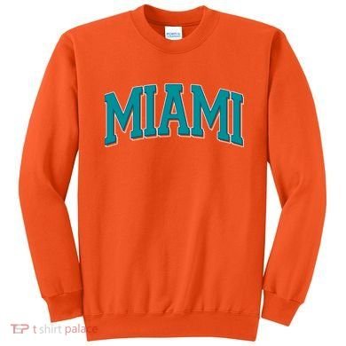 Varsity Miami Football Sweatshirt