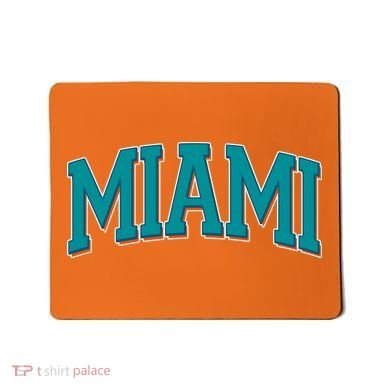 Varsity Miami Football Mousepad