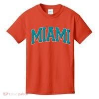 Varsity Miami Football Kids T-Shirt thumb 0