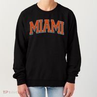 Varsity Miami Football Orange Version Women's Sweatshirt thumb 0