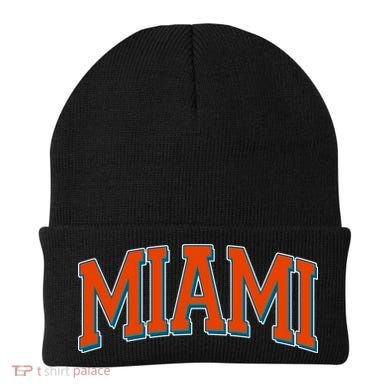 Varsity Miami Football Orange Version Beanie