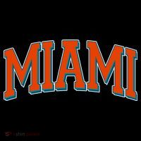 Varsity Miami Football Orange Version Women's Hoodie thumb 2