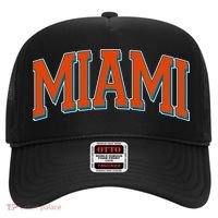 Varsity Miami Football Orange Version Hat thumb 0