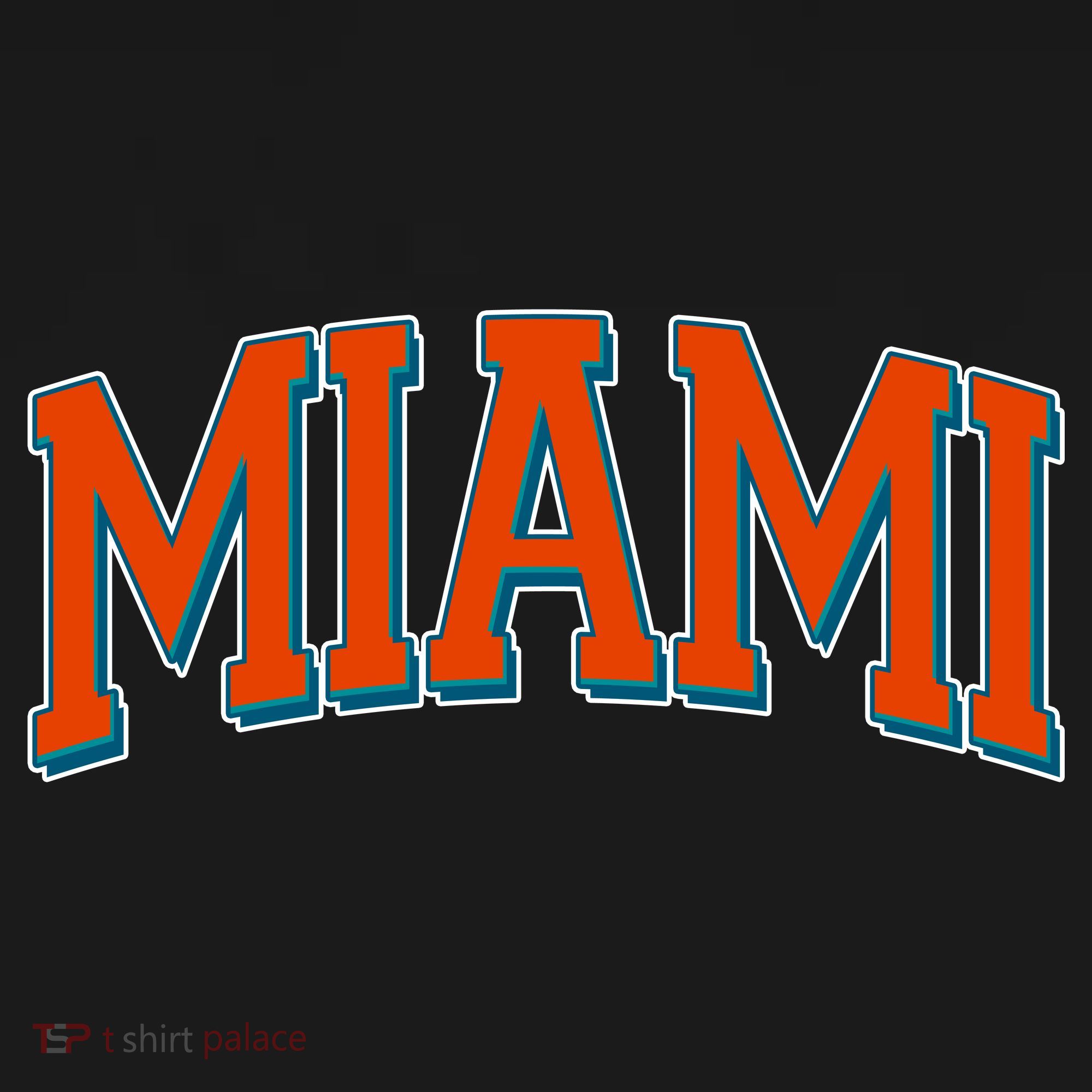 Varsity Miami Football Orange Version Visor