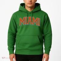 Varsity Miami Football Orange Version Hoodie thumb 2