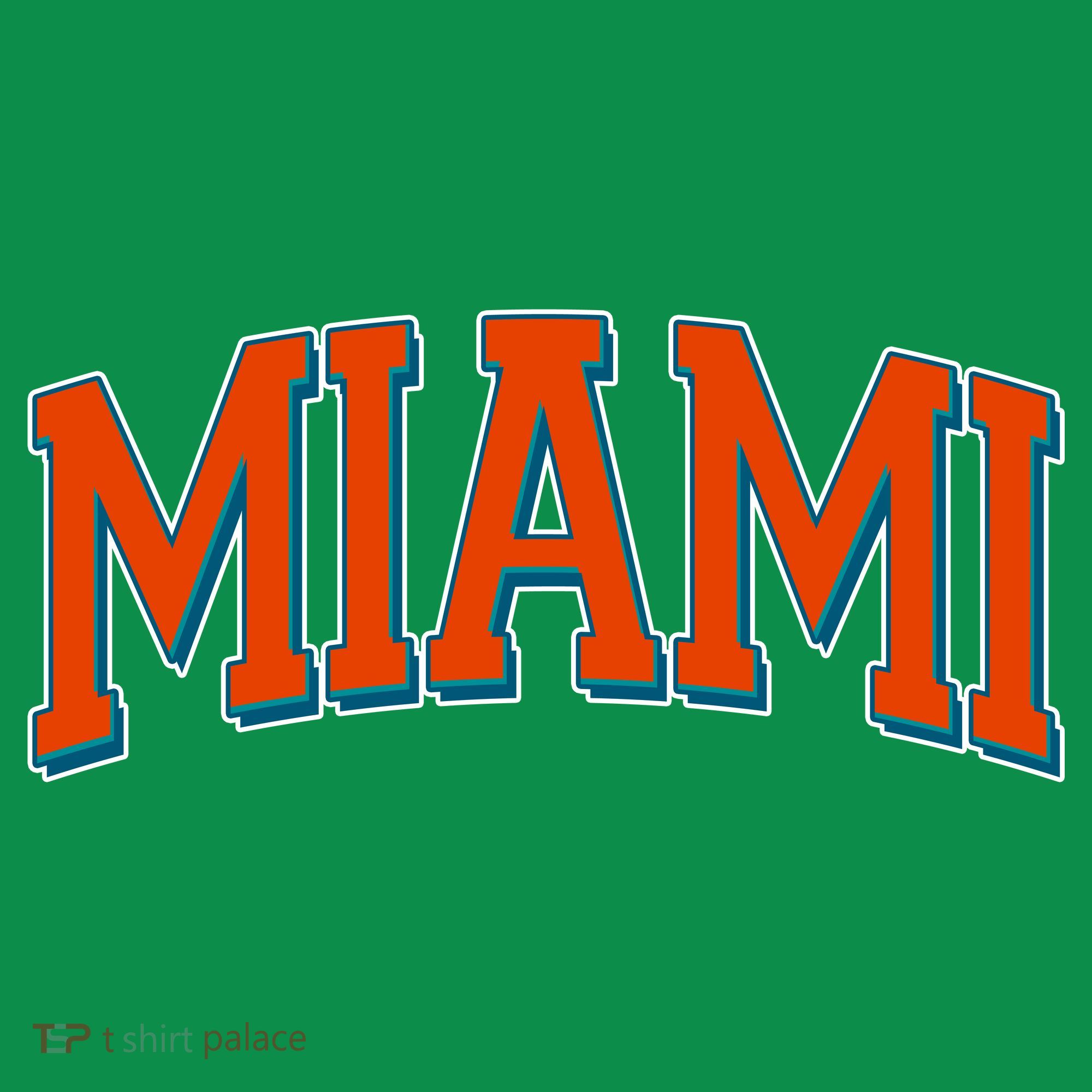 Varsity Miami Football Orange Version Hoodie