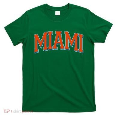 Varsity Miami Football Orange Version T-Shirt