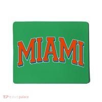 Varsity Miami Football Orange Version Mousepad thumb 0