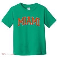 Varsity Miami Football Orange Version Toddler T-Shirt thumb 0