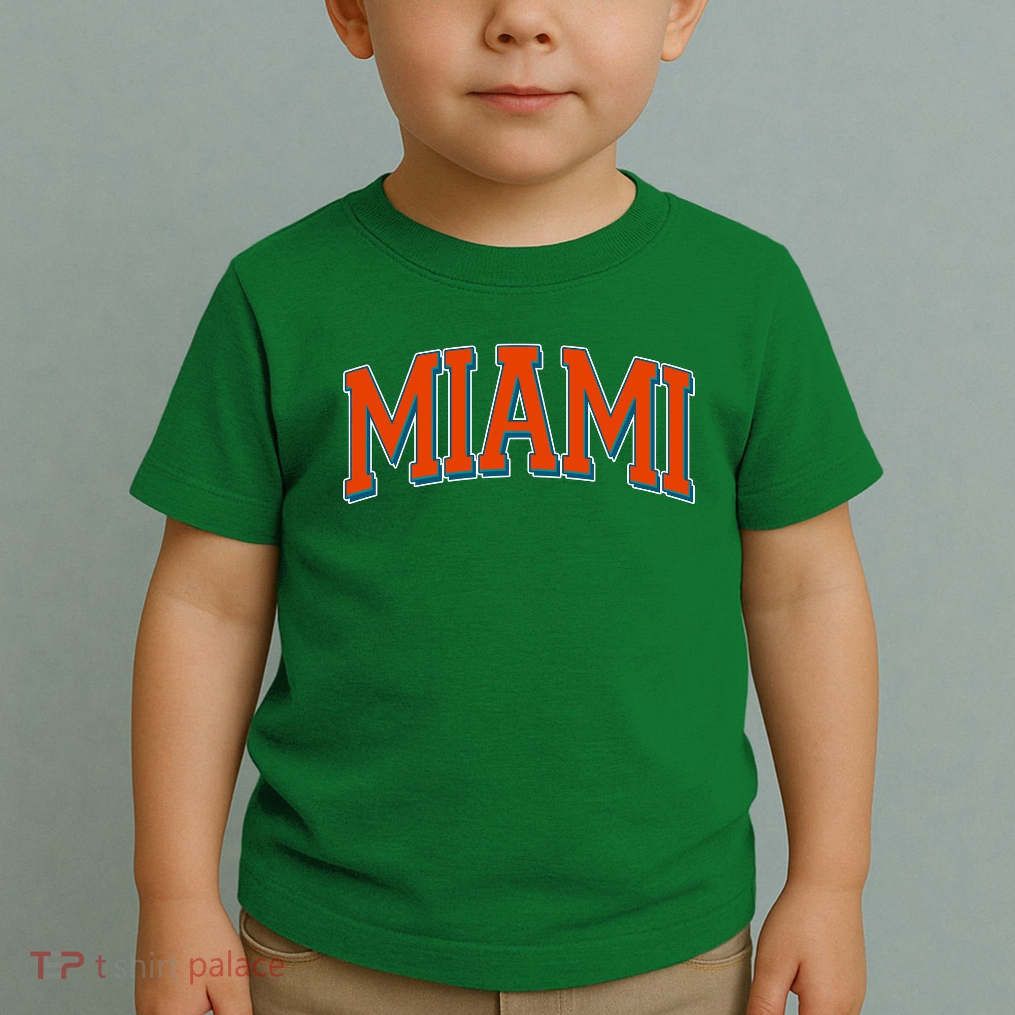 Varsity Miami Football Orange Version Toddler T-Shirt